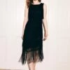 Fringed Sleeveless Column Dress -Hallmark Style D1633801 696155db 9810 410c 8b80 8a751c4e3834
