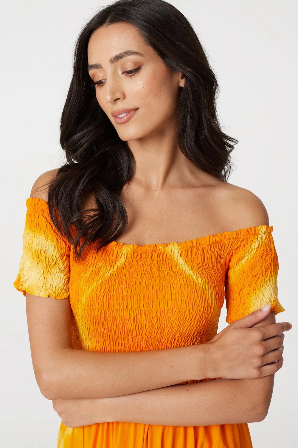 Tie Dye Cap Sleeve Maxi Dress 6 Tie Dye Cap Sleeve Maxi Dress - Image 4