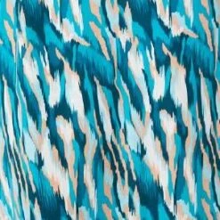 Printed Empire Waist Maxi Dress -Hallmark Style D164810 MULTIGREEN swatch