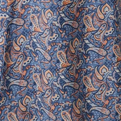 Paisley Print Kimono Sleeve Midi Dress -Hallmark Style D168838 MULTINAVY swatches