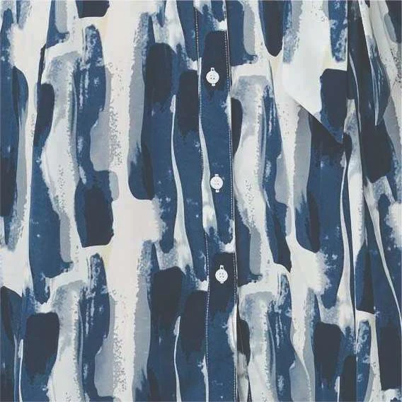 Printed Tailored Midi Shirt Dress 9 Printed Tailored Midi Shirt Dress - Image 7