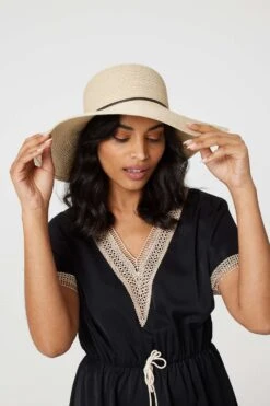 Lace Tassel Waist Tie Short Dress -Hallmark Style D170046 BLACK 7