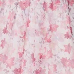 Floral Wrap Front Tea Dress -Hallmark Style D170677 MULTI RED swatch