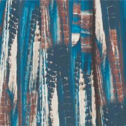 Printed Sleeveless Short Dress -Hallmark Style D170744 TEAL swatch