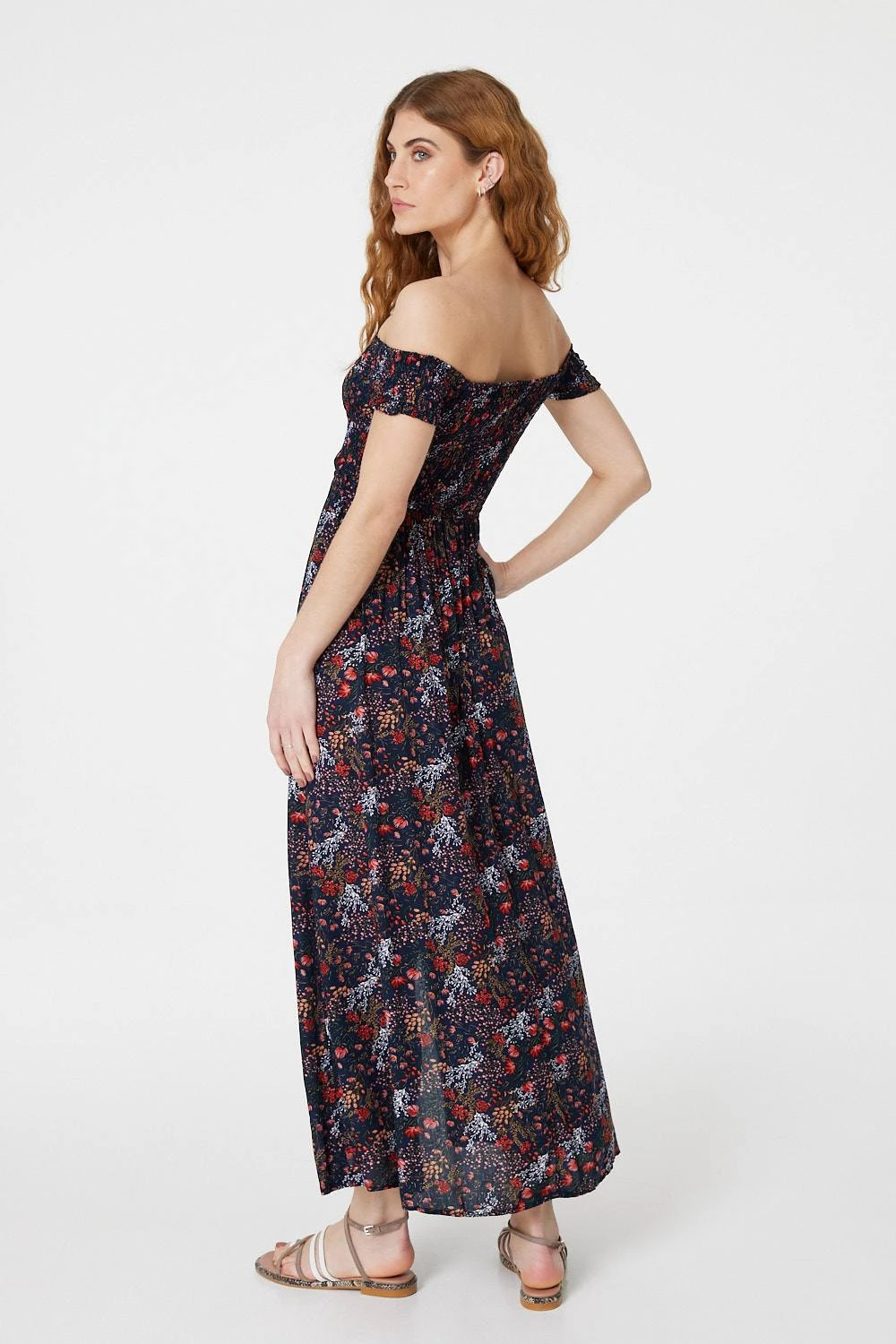 Floral Bardot Maxi Dress 5 Floral Bardot Maxi Dress - Image 3