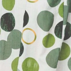 Polka Dot Relaxed Tunic Dress -Hallmark Style D515791 EMERALD ALT swatch