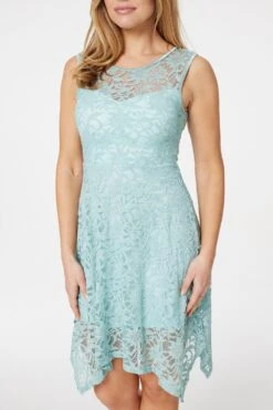 Floral Lace Occasion Skater Dress -Hallmark Style D725665 MINT 5