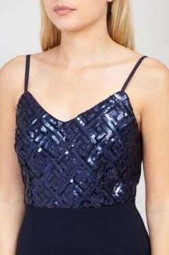 Sequin High Low Dress -Hallmark Style D726740 4