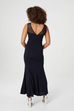 Lace Top Fishtail Maxi Dress -Hallmark Style D727541 NAVY 5 40d4cbf3 fbef 4416 bb44 fe01be6374ef