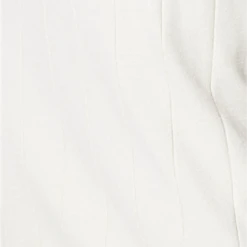 Plain Ribbed Knit Mini Dress -Hallmark Style KD170958 WHITE swatch